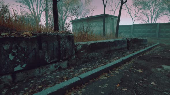 Pripyat Cityview of Exclusion Zone Near the Chernobyl Nuclear Power Plant alt