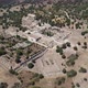 Aerial drone view of the Caliphate City of Medina Azahara in Cordoba. Archaeological site - VideoHive Item for Sale