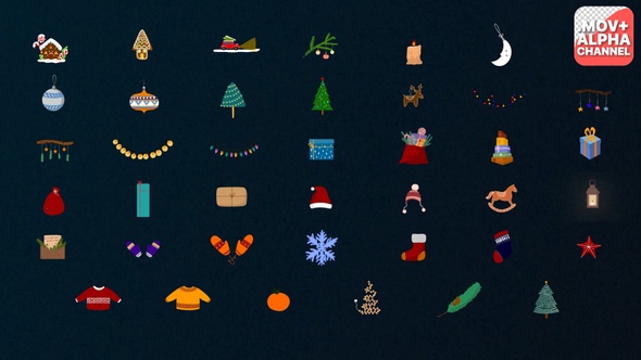 Christmas Animations | Motion Graphics alt