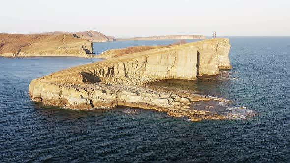 Aerial View of Rocky Cape Tobizina