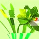 3d glitch of flower narcissus - VideoHive Item for Sale