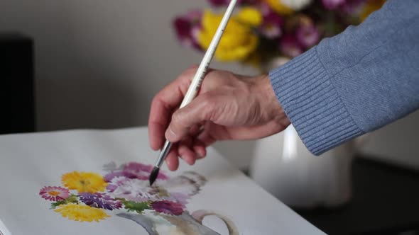 Painting Autumn Flowers