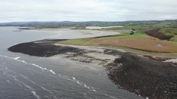 Flying Above Rossnowlagh Beach in County Donegal Ireland