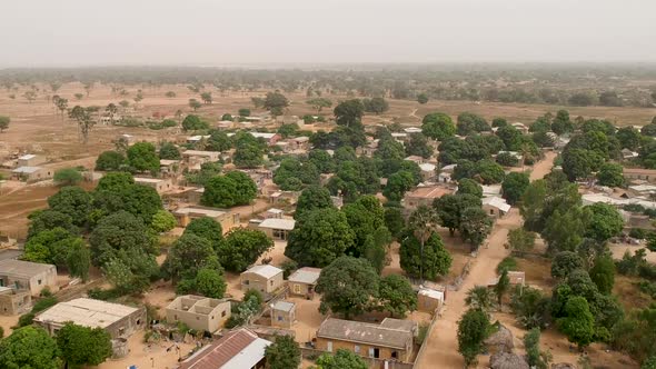 Senegal traditional village