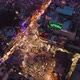 Delhi, India, Main bazaar 4k night aerial drone - VideoHive Item for Sale