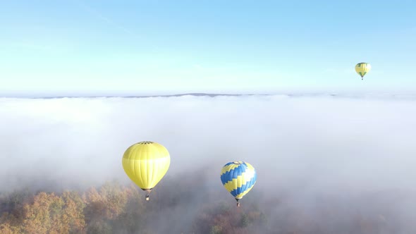 Balloons in the Sky