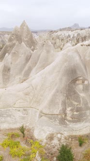 Cappadocia Landscape Aerial View