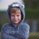 Funny young boy in bear suit has fun on camera - VideoHive Item for Sale