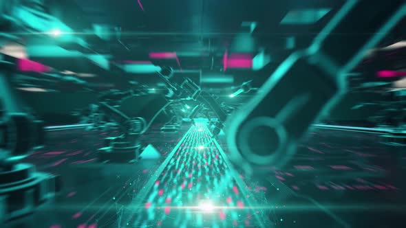 Automotive with Digital Technology Hitech Concept alt