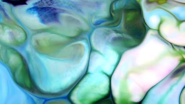 Abstract Bright Colours Paint Spreading Texture  alt