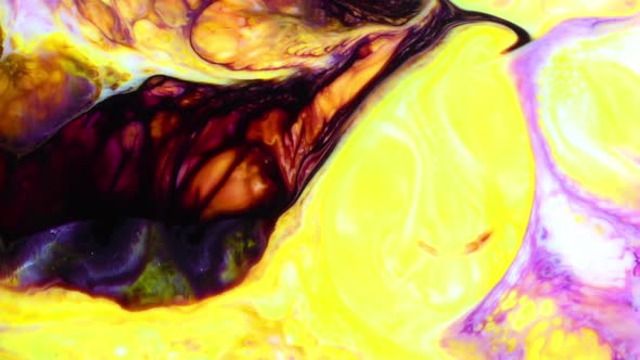 Abstract Colorful Sacral Liquid Waves Texture 256 alt