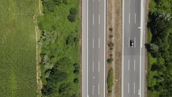 Intercity Highway Drone Traffic