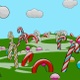 Cartoon Candy Landscape - VideoHive Item for Sale