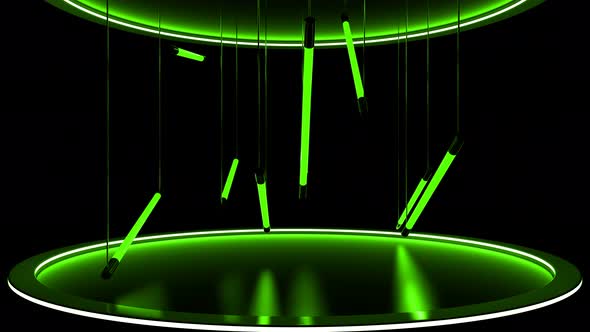 Green Abstract Lights alt