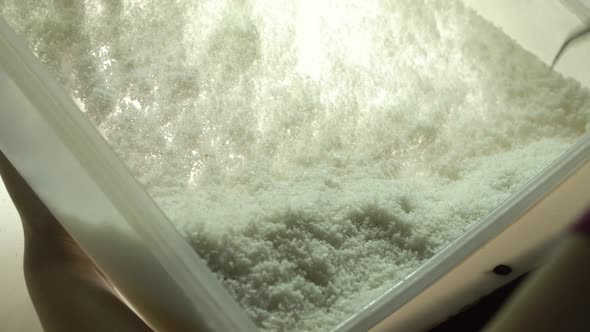 Production Crystalline Sea Salt