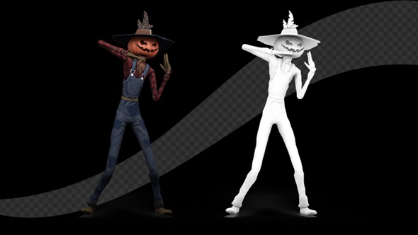 Halloween Scarecrow - Hip-Hop Dancer Ver.1 alt