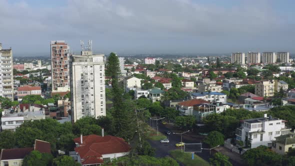 Aerial View Maputo Mozambique