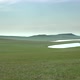 Little Lake in Treeless Green Plain - VideoHive Item for Sale