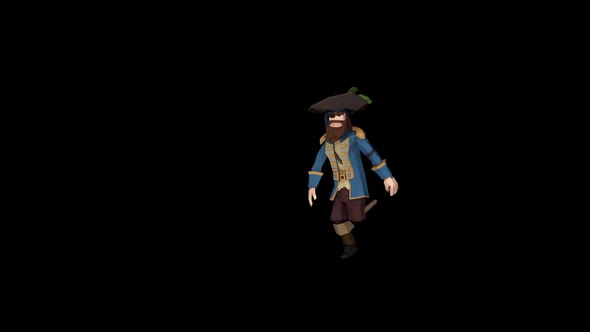 Pirate Captain Dance Long