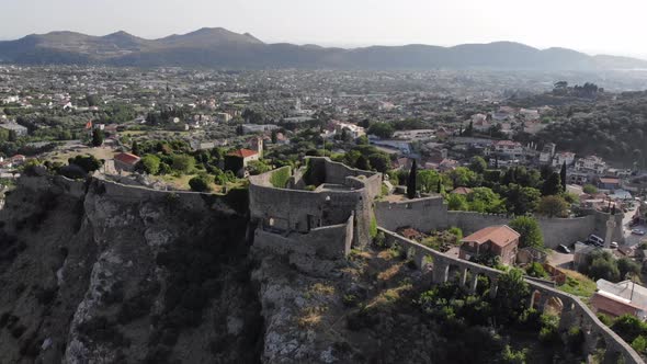 Ruined Medieval City on Adriatic Coast