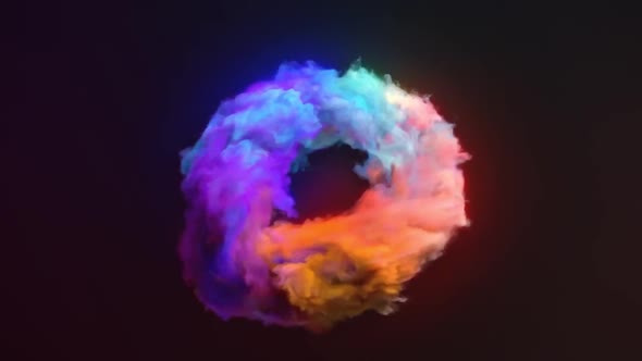 Formation Of A Colored Portal Vortex