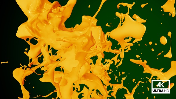 Fresh Mango Juice Jet Stream Splash V2