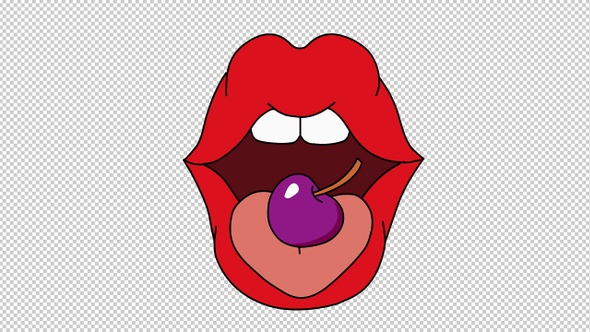 Lips Tongue Animation