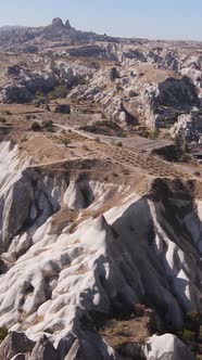 Cappadocia Landscape Aerial View