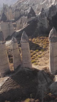 Cappadocia Landscape Aerial View