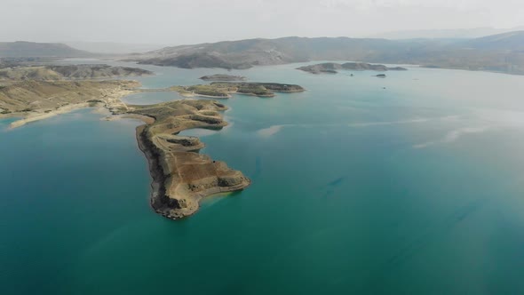 Aerial View of Reservoir