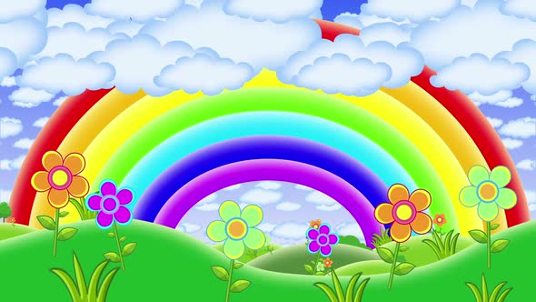 Cartoon Rainbow