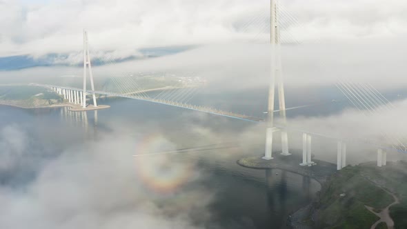 View From the Drone to the Russian Bridge