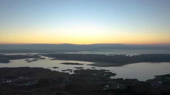 Flying From Kincasslagh to Cruit Island in County Donegal  Ireland