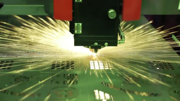 CNC Laser Cutting of Metal, Modern Industrial Technology