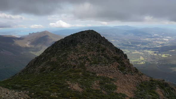 Collins Bonnet, Wellington Park, Tasmania, Australia 4K Aerial Drone