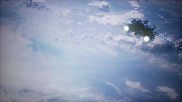 Space Shuttle Taking Off on a Mission alt