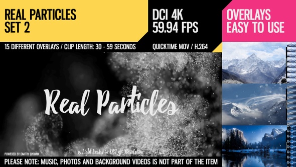 Real Particles (4K Set 2)