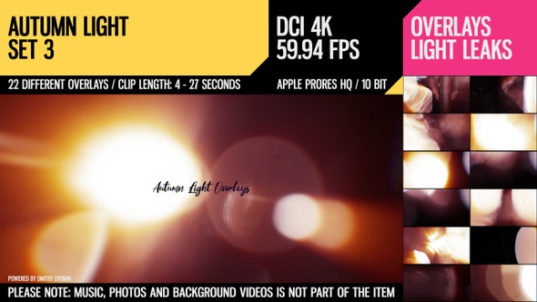 Autumn Light Overlays (4K Set 3) alt