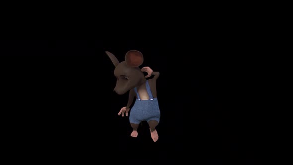 Cartoon Mr.Rat Dance 8