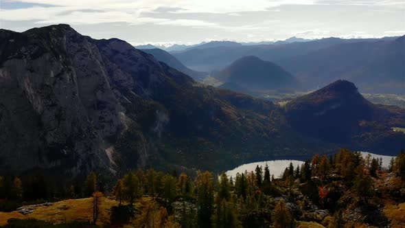 Beautiful Autumn Landscape in the Mountains