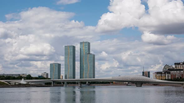 Clouds And Skyscrapers