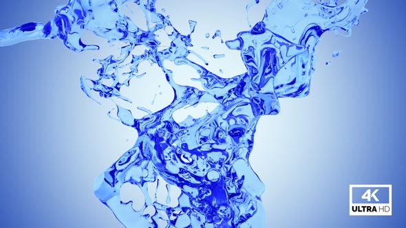 Splash Of Blue Water V1 alt