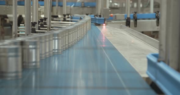 Canned food automated production line