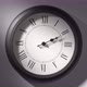 Latin Clock Face in Time Lapse on White Wall - VideoHive Item for Sale