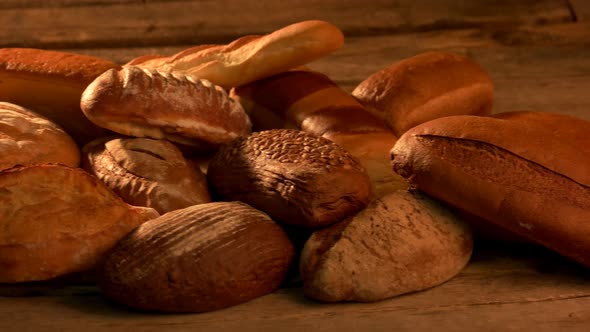 Bread Variety Still Life