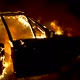 Burning Car Sedan, Side View - VideoHive Item for Sale