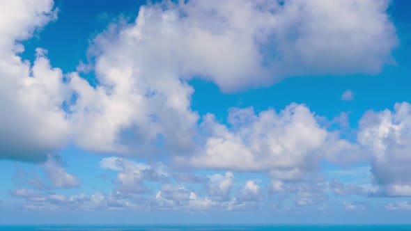 Time lapse beautiful sky with clouds background, Sky with clouds weather nature cloud blue