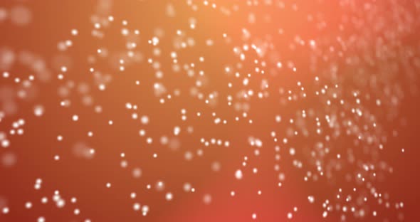 3D DNA structure forming against orange background  alt