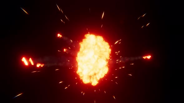 Explosion Effects : 5+ Explosions