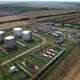 Aerial Orbit Panorama of Fuel and Crude Oil Storage Facilities - VideoHive Item for Sale